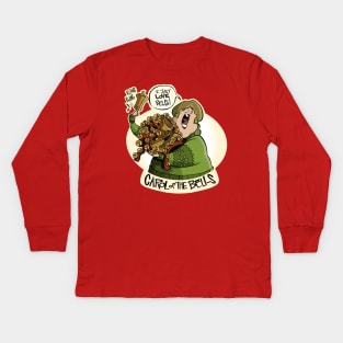 Carol of the Bells Kids Long Sleeve T-Shirt